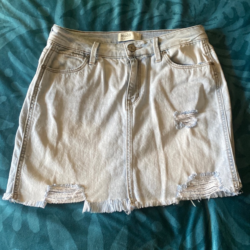 Mudd Flx Stretch Jean Skirt